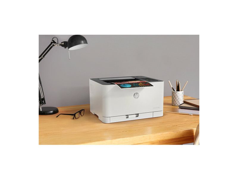 HP Color Laser 150nw Printer colour laser A4 600x600dpi 4ppm colour 18ppm capacity 150 sheets USB 2.0 LAN Wi-Fi