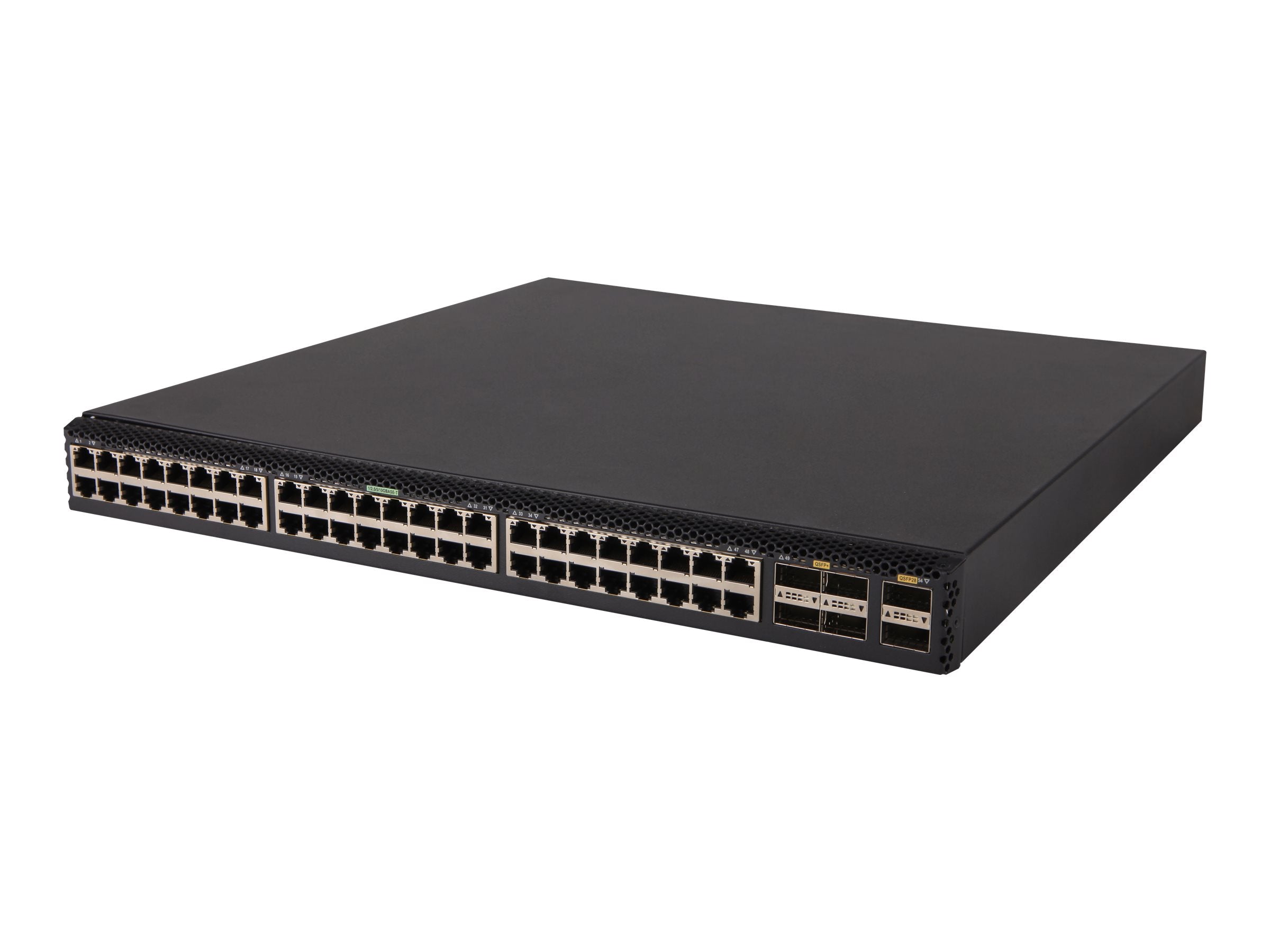 HPE HPN FlexFabric 5710 Switch 48 XGT 6 QSFP+ or 2 QSFP28 Ports ToR IRF Static Routing RIP PFC QCN ETS DCBx FCoE