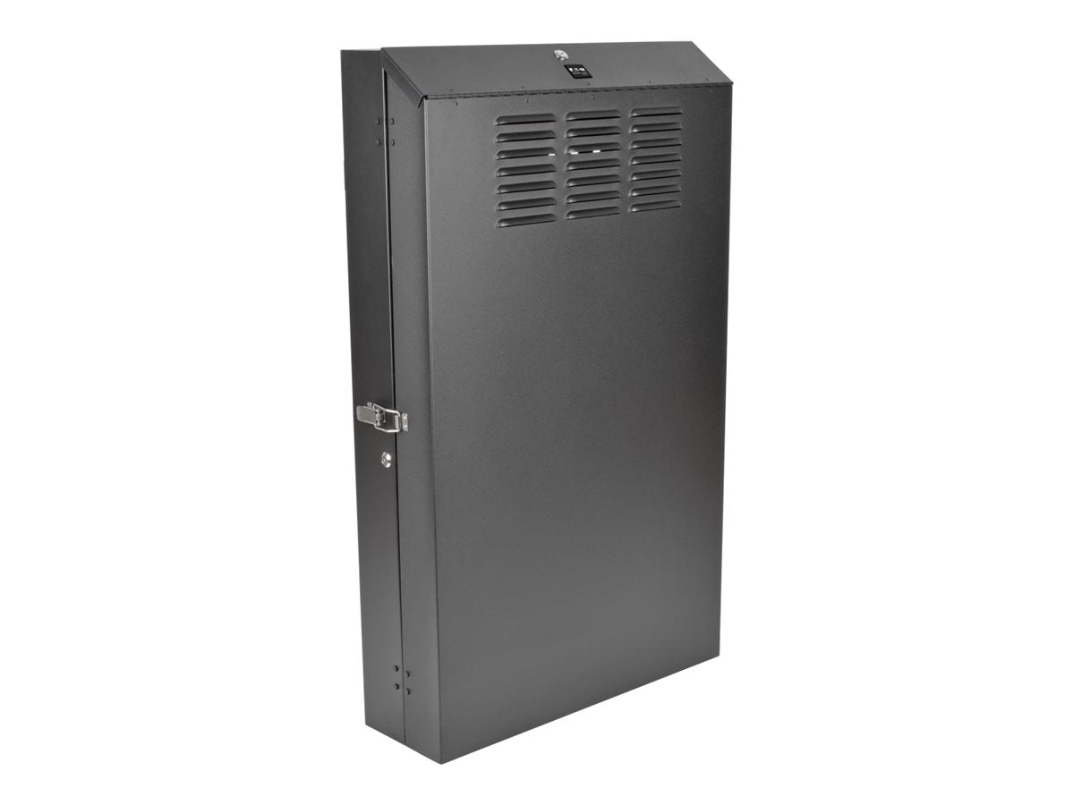 EATON TRIPPLITE 6U Wall Mount Rack Enclosure Server Cabinet Vertical 36 Deep Rack cabinet wall mountable Black 6U 19