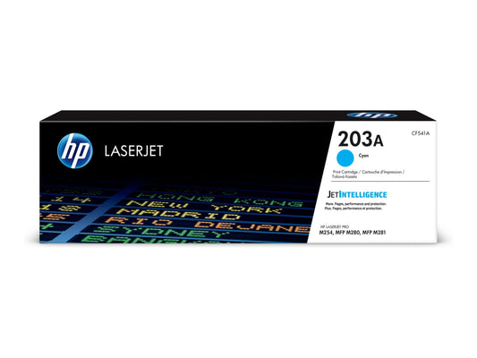 HP 203A Original Cyan LaserJet Toner Cartridge