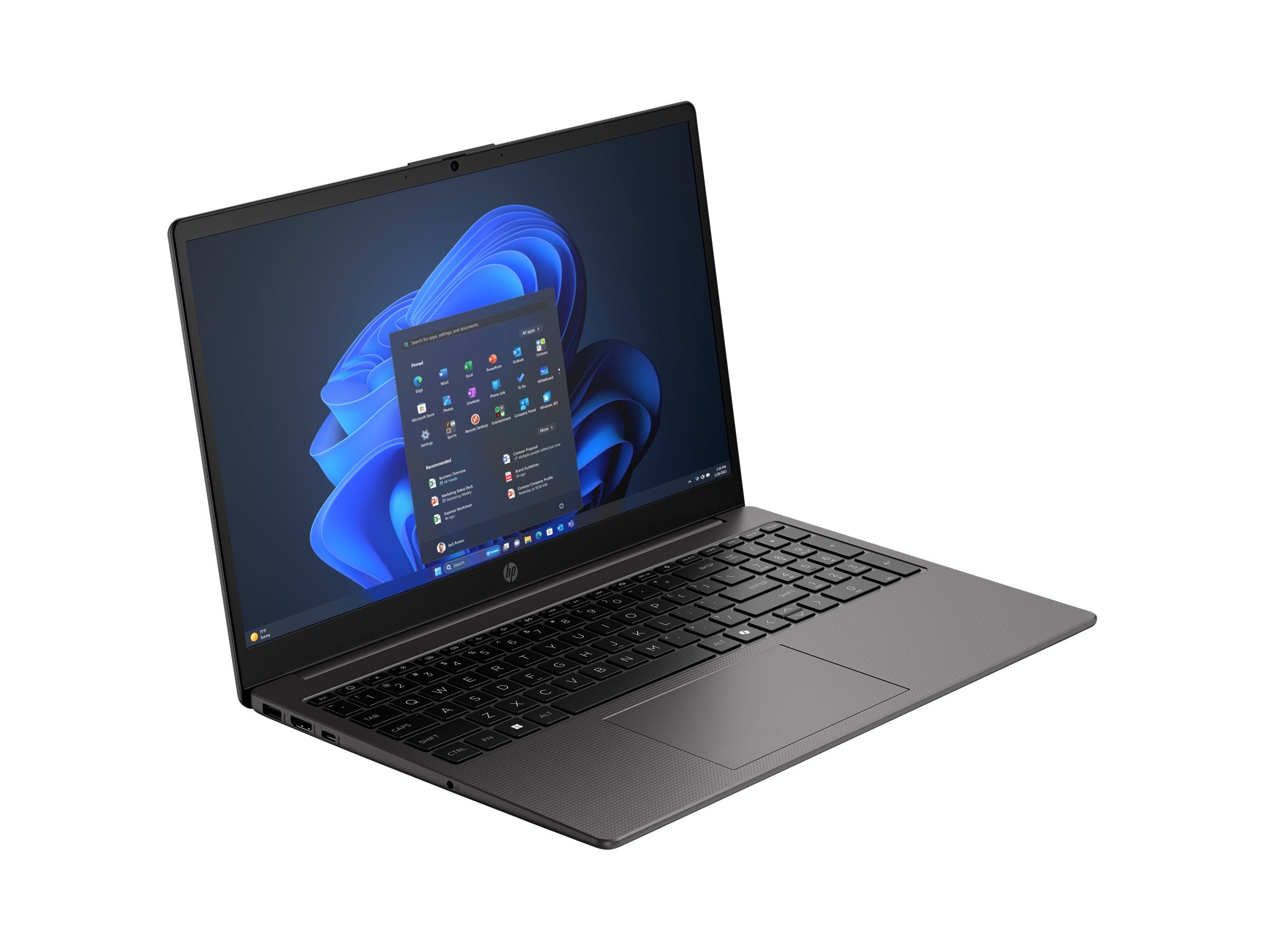 HP 250R G10 Intel Core 3 100U 15.6p FHD 8Go DDR5 512Go SSD ax+BT 3C Batt UMA W11P 1/1/0