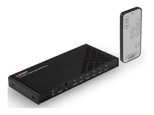 LINDY 5 Port HDMI 18G Switch