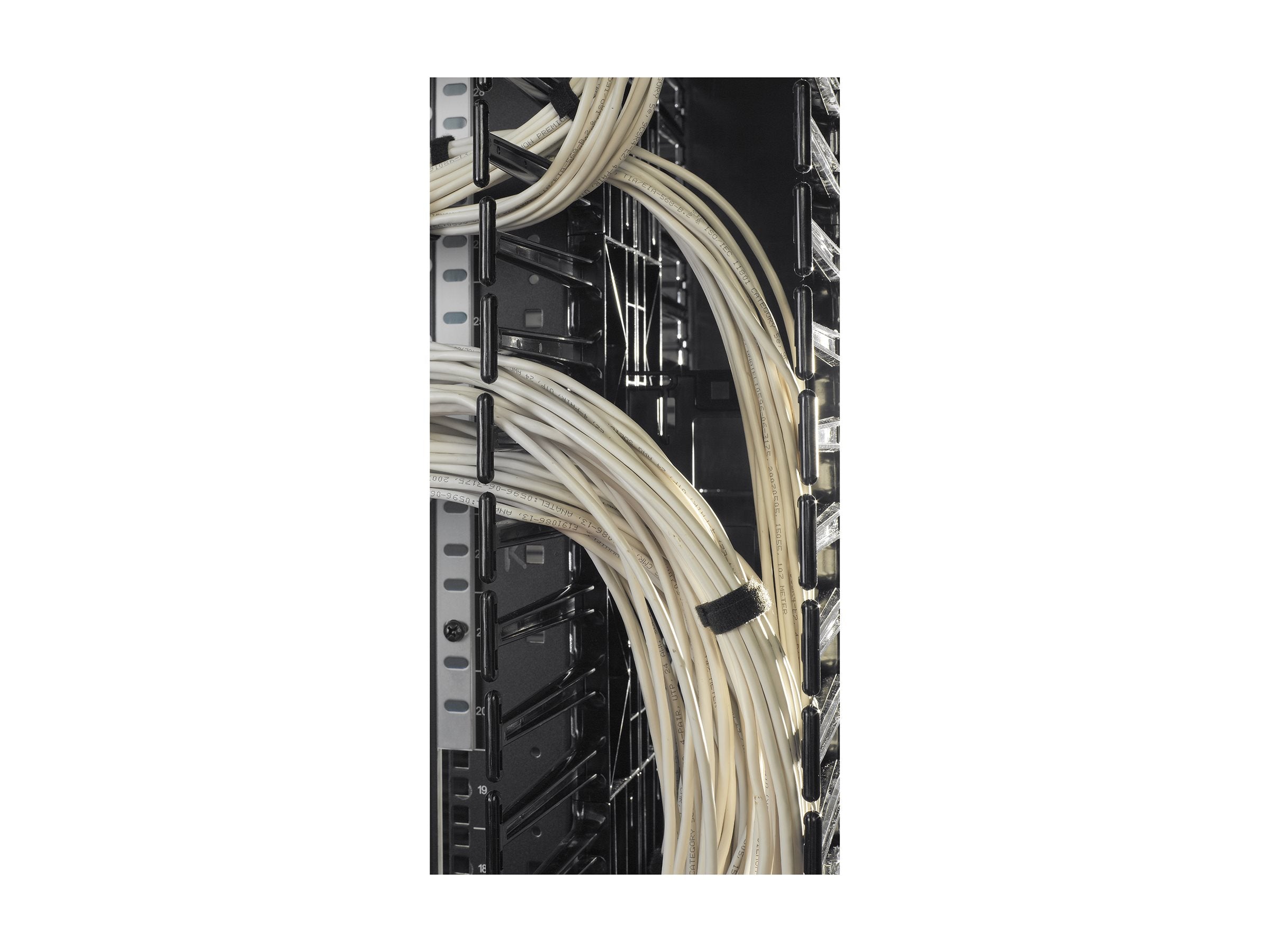 APC Valueline Vertical Cable Manager for 2 and 4 Post Racks 84p X 12p Single-Sided with Door