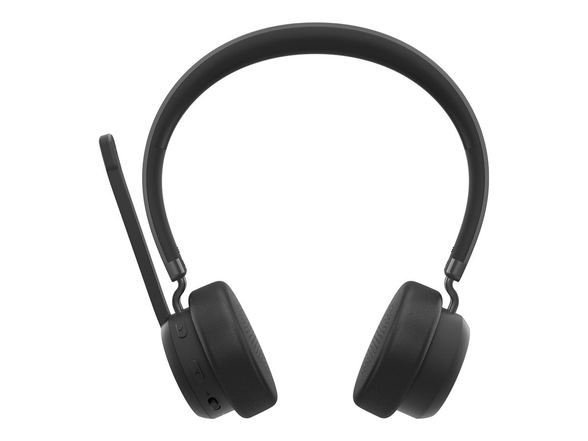 LENOVO - Micro-casque - Bluetooth - sans fil - USB-A via adaptateur Bluetooth - Certifié pour Microsoft Teams - ThinkRed