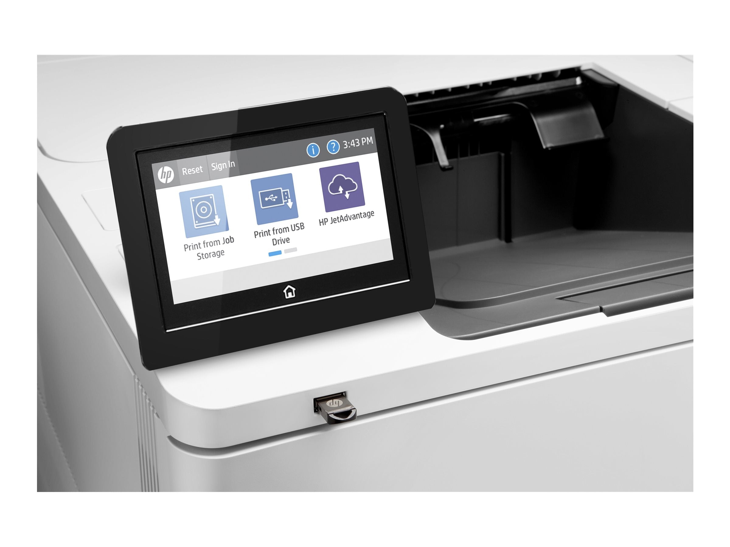 HP LaserJet Enterprise M611dn Printer Mono Duplex laser A4 1200x1200dpi 61ppm 650sheets USB LAN