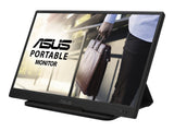 ASUS ZenScreen MB166C 15.6p IPS FHD 1920x1080 Portable Monitor Flicker free USB Type-C Low Blue Light TUV certified
