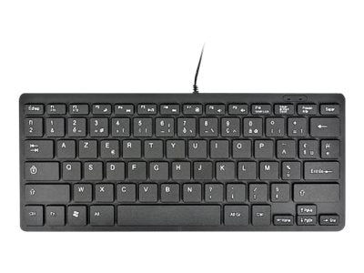 MCL Mini clavier USB Azerty - Noir