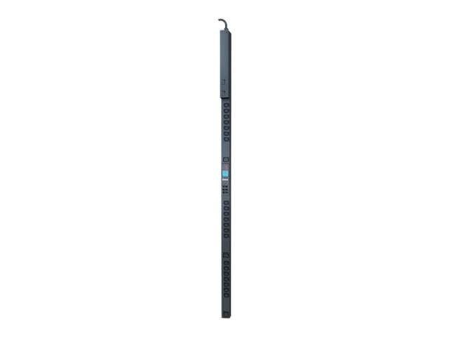 APC Metered-by-Outlet Rack PDU 2G Rack AC 400V 3-phase RS-232 output connectors 24 0U 1.8m cord Black