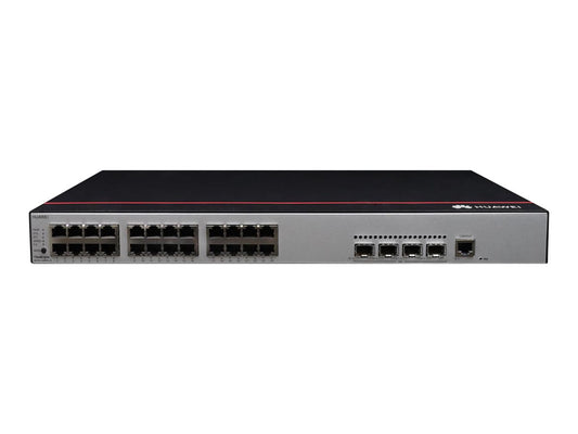HUAWEI S5735-L24P4S-A1 24x10/100/1000BASE-T ports 4xGE SFP ports PoE+ AC power + S57XX-L Series Basic SW Per Device