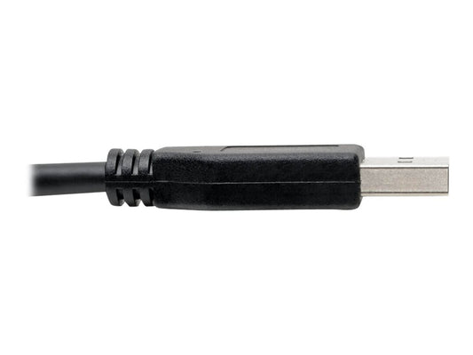 EATON TRIPPLITE USB-C to USB-A Cable M/M USB 3.1 Gen 1 5Gbps Thunderbolt 3 Compatible 6ft. 1.83m