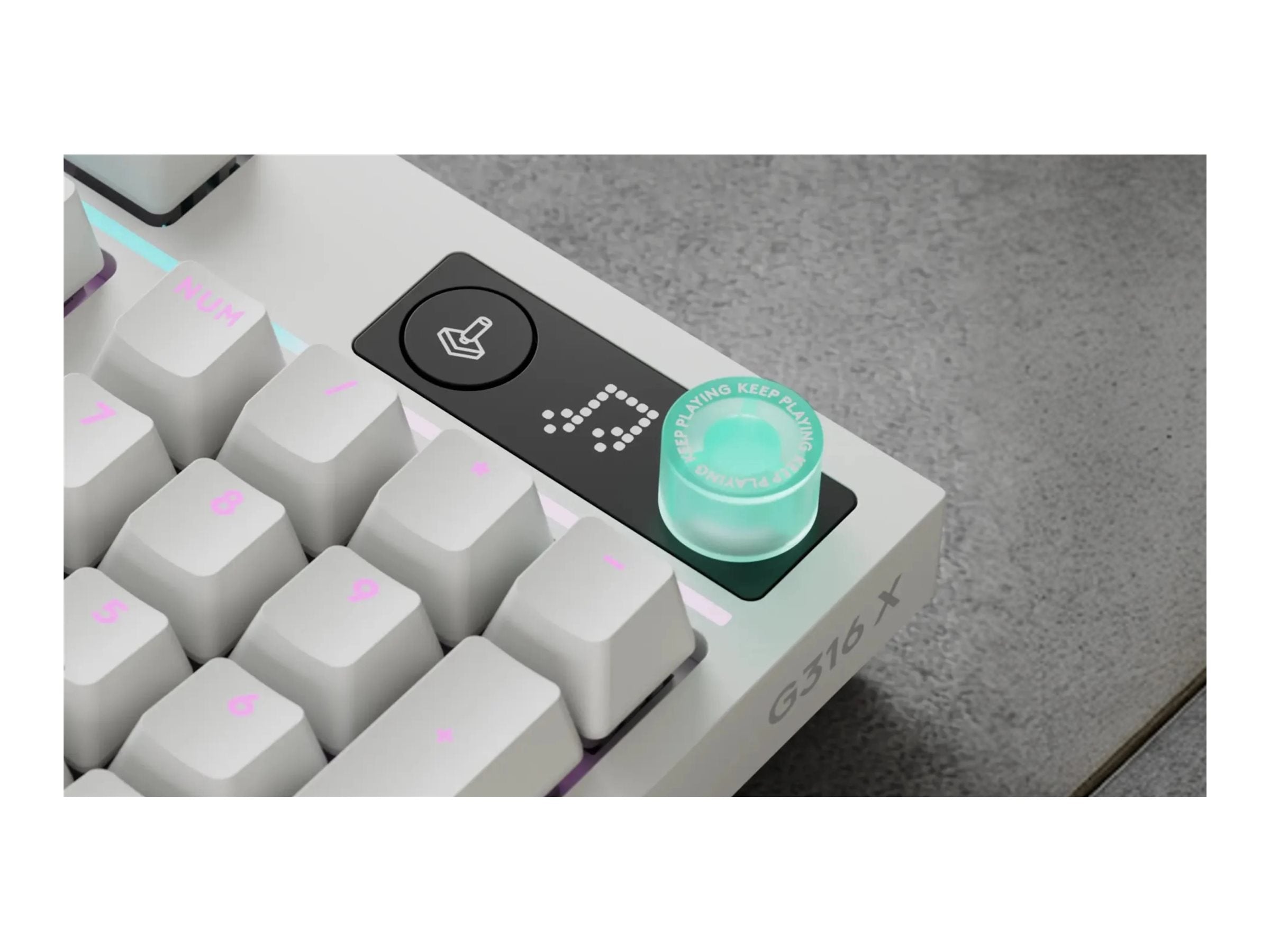 LOGITECH G316 X 98 - WHITE - (UK)