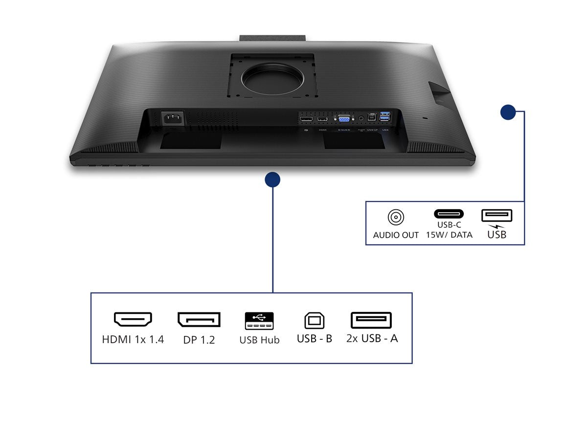 PHILIPS 23.8p 1920x1080 120Hz IPS Flat H/A 150 MM SoftBlue Technology Smart Link Sync Second Screen Harmony TUV EyeSafe USB
