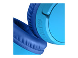 BELKIN SoundForm Mini Wired On-Ear Headphones USB-C & 3.5mm Blue