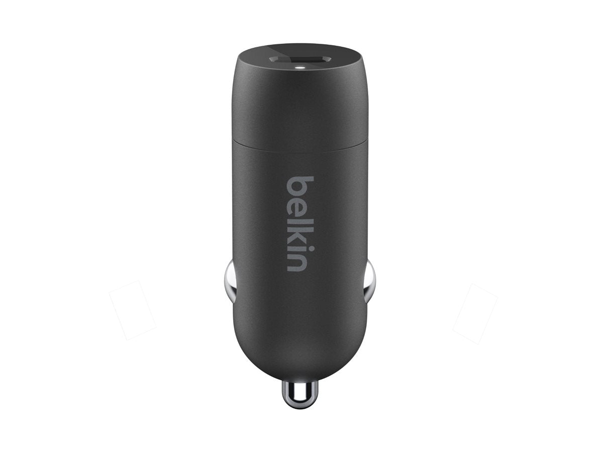 BELKIN 30W USB PD Car Charger With PPS W/PVC C-LTG 1m Black