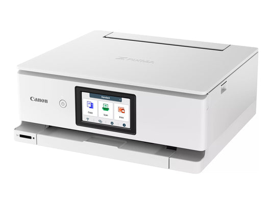 CANON PIXMA TS8751 MFP colour ink-jet A4 15 ipm print 200 sheets USB 2.0 Wi-Fi white