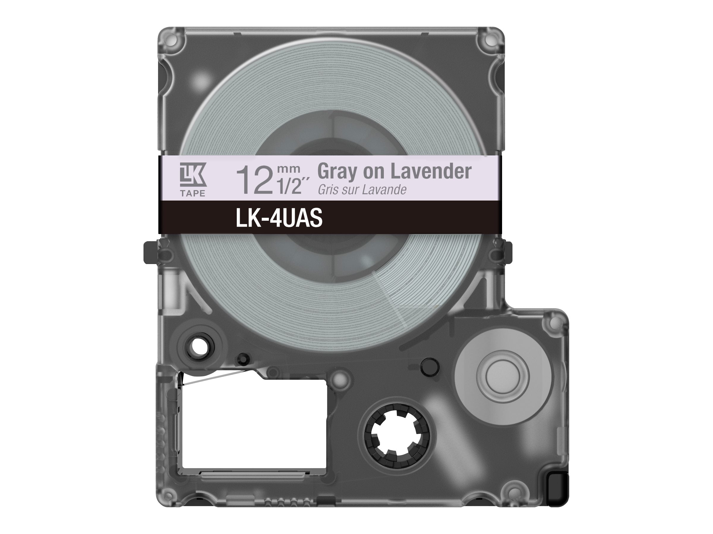 EPSON Colour Tape Lavender/Grey 12mm 8m LK-4UAS