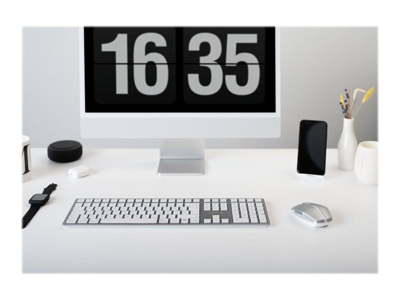 CHERRY Souris Gentix BT Bluetooth Frosted Silver