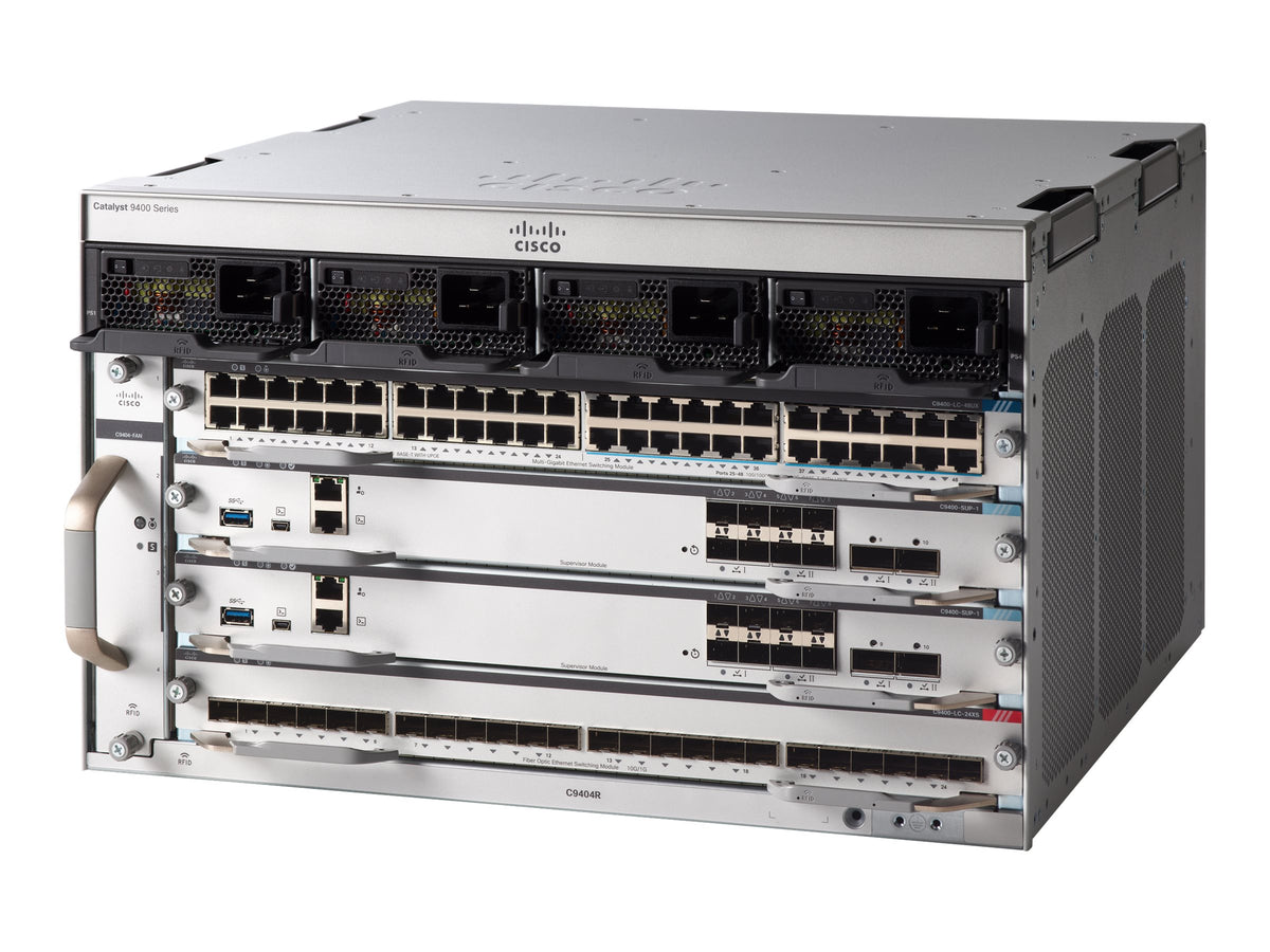 CISCO Catalyst 9400 Series 4 slot chassis