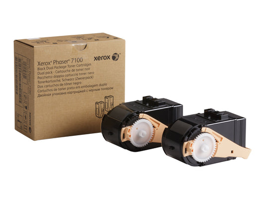 XEROX 7100 toner noir capacité standard 2x5.000 pages pack de 2