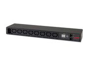 APC Metered Rack PDU AP7821B Rack AC 100-240V Ethernet 10/100 input IEC 60320 C20 oc 8 power IEC 60320 C13 1U 2.4m cord