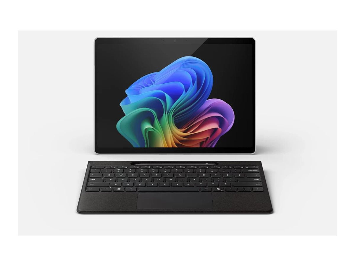 MICROSOFT Surface - Keyboard Flex - Typecover Flex - Trackpad - Encoche Pen - Surface Pro 8/9/10/11/12 Copilot Ready - AZERTY - Noir