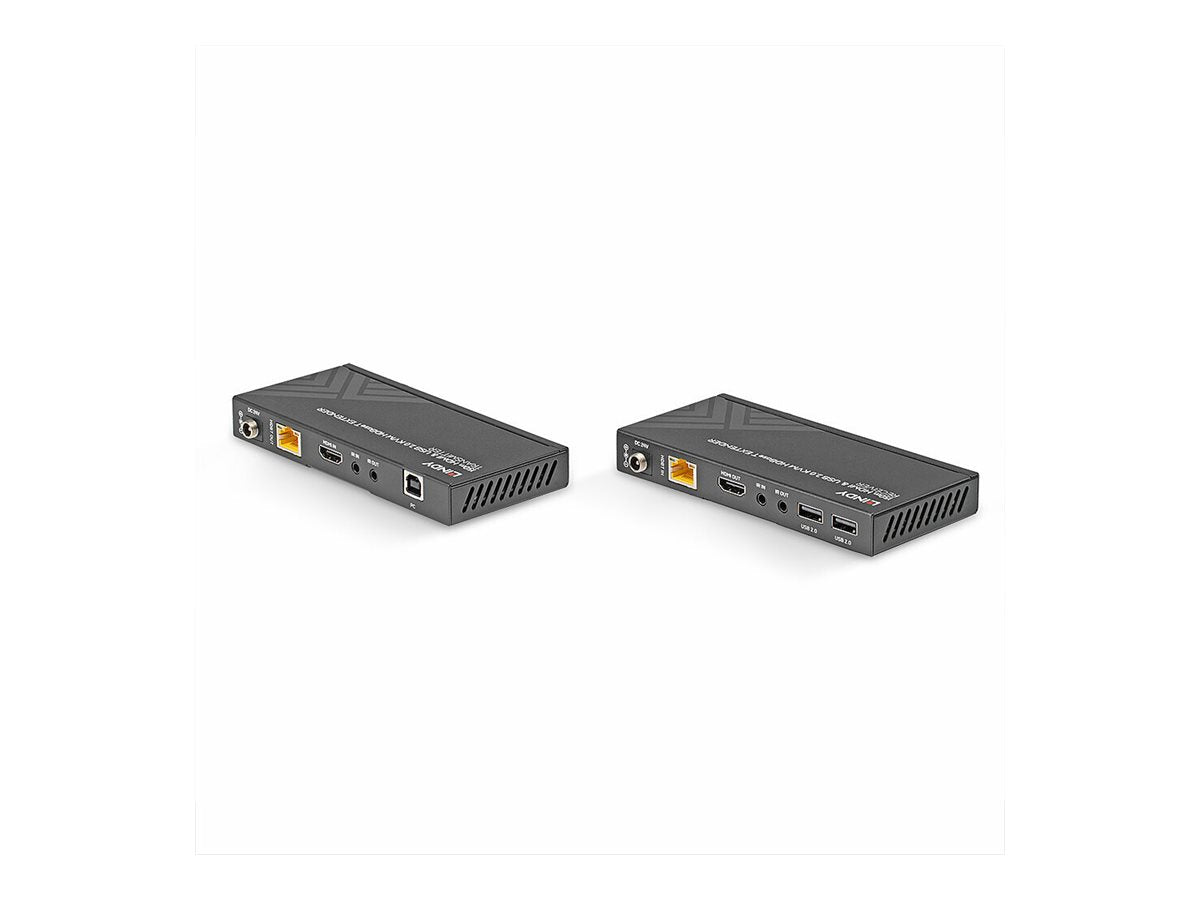 LINDY 150m Cat.6 HDMI 4K60 USB 2.0 HDBaseT KVM Extender