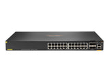 HPE Aruba Networking CX 6200F 24G Class-4 PoE 4SFP 370W Switch EU en