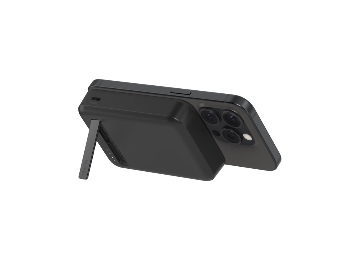 BELKIN 10k Qi2 MagSafe Compatible Powerbank with kickstand