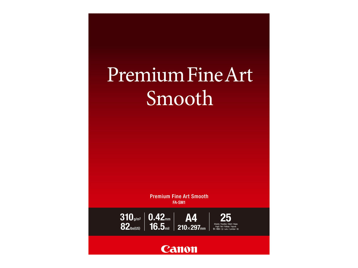 CANON FA-SM1 A4 Fine Art Paper 25 sheets