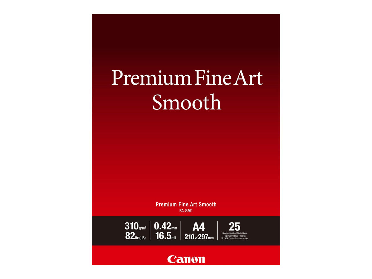 CANON FA-SM1 A4 Fine Art Paper 25 sheets