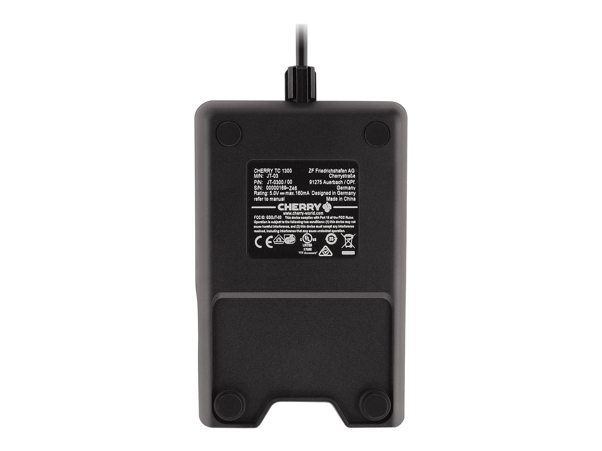 CHERRY TC 1300 lecteur de carte à puce contact et sans contact USB noir