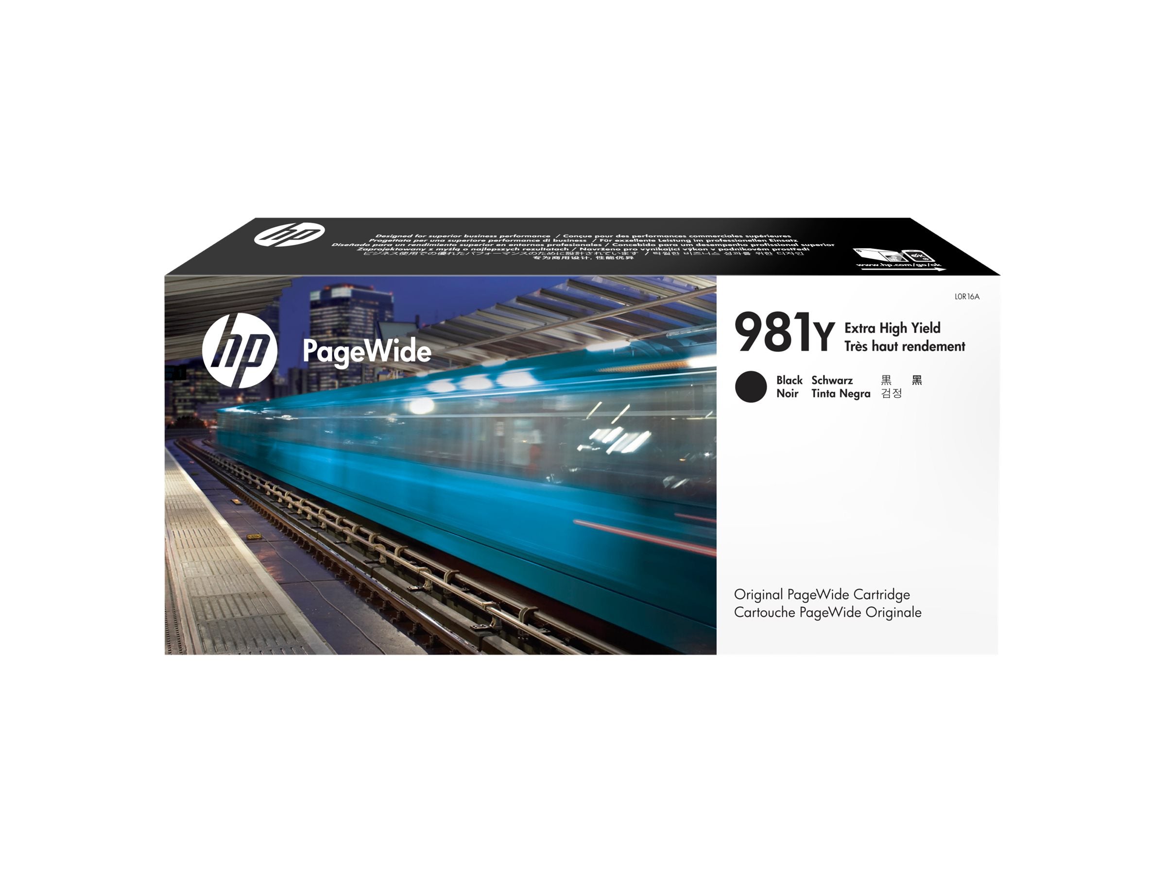HP 981Y original Extra High Yield Black PageWide Cartridge L0R16A