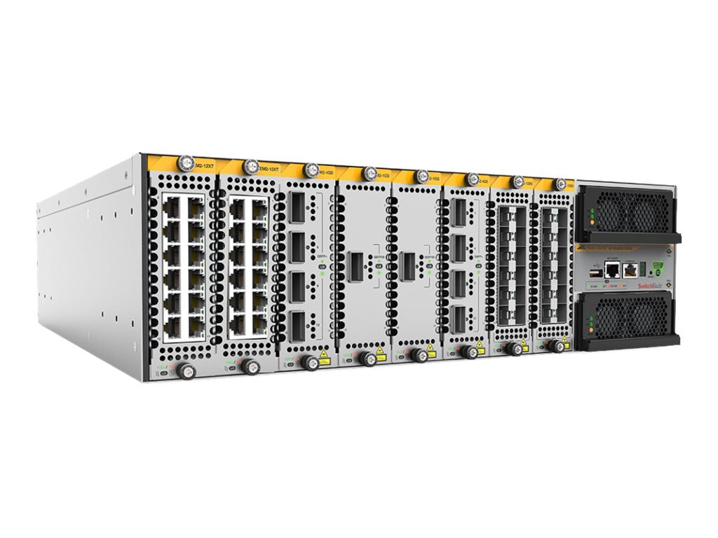 ALLIED Next Generation Advanced Layer 3 modular switch chassis 8 x high speed expansion bays