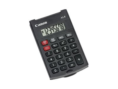CANON AS-8 pocket calculator 8-stellig