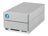 LACIE 2big Dock Thunderbolt3 28To 8.9cm 3.5p USB 3.1 Hardware-RAID inc Rescue Service RAID 0/1/JBOD SATA 6.0Go/s