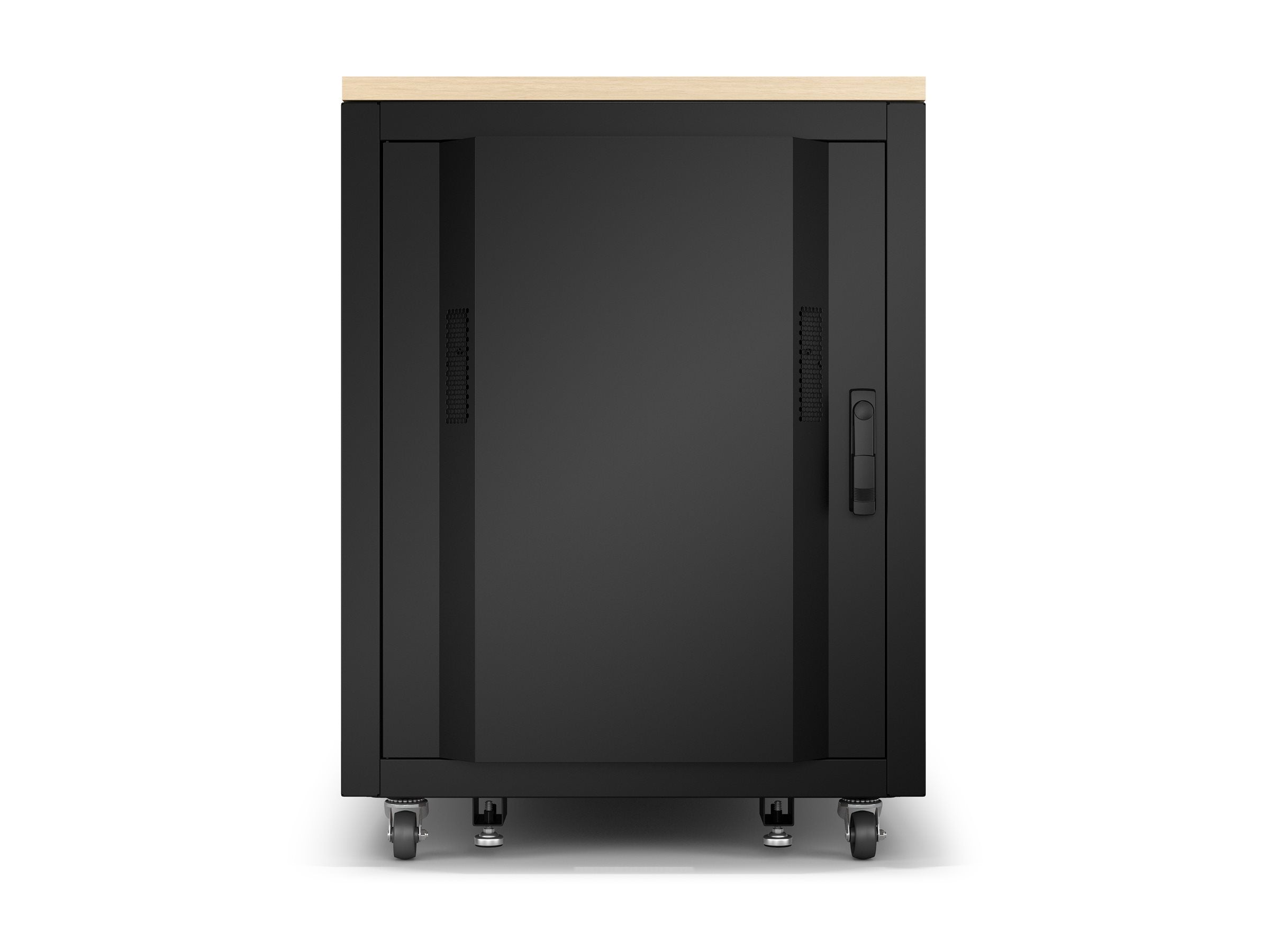 APC NetShelter Soundproof Server Rack 17U 230V 1000H x 750W x 1134D mm Maple