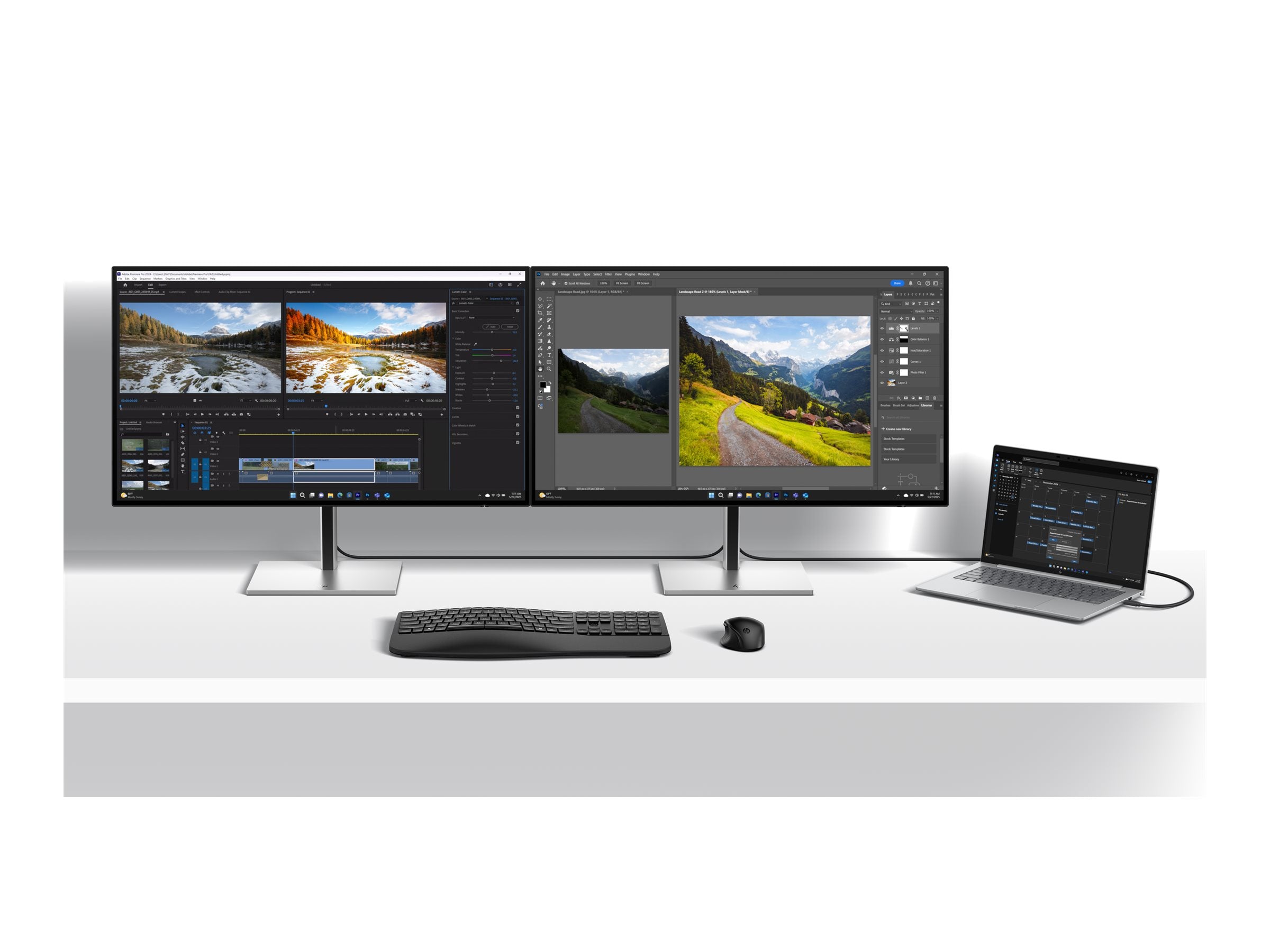 HP Series 7 Pro 31.5p 4K Thunderbolt 4 Docking Monitor 732xk 16:9 2700:1 5ms HDMI 2.1 DP 1.4