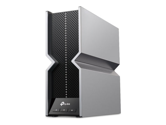 TP-LINK BE19000 Tri-Band Wi-Fi 7 Range Extender 1376 Mbps at 2.4GHz + 5760 Mbps at 5GHz + 11520 Mbps at 6GHz Desktop design