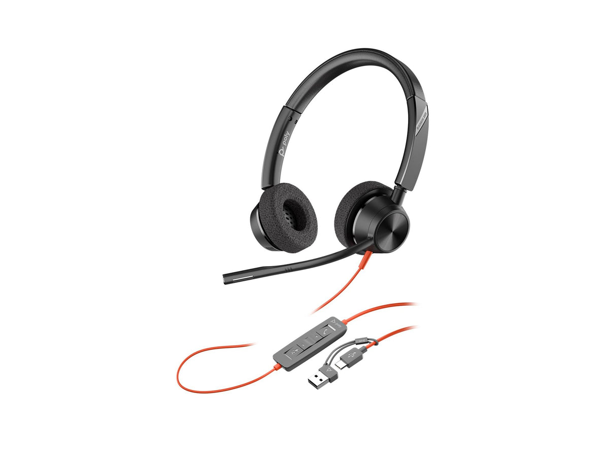 Poly BW 3320 Stereo USB-C HS+USB-C/A