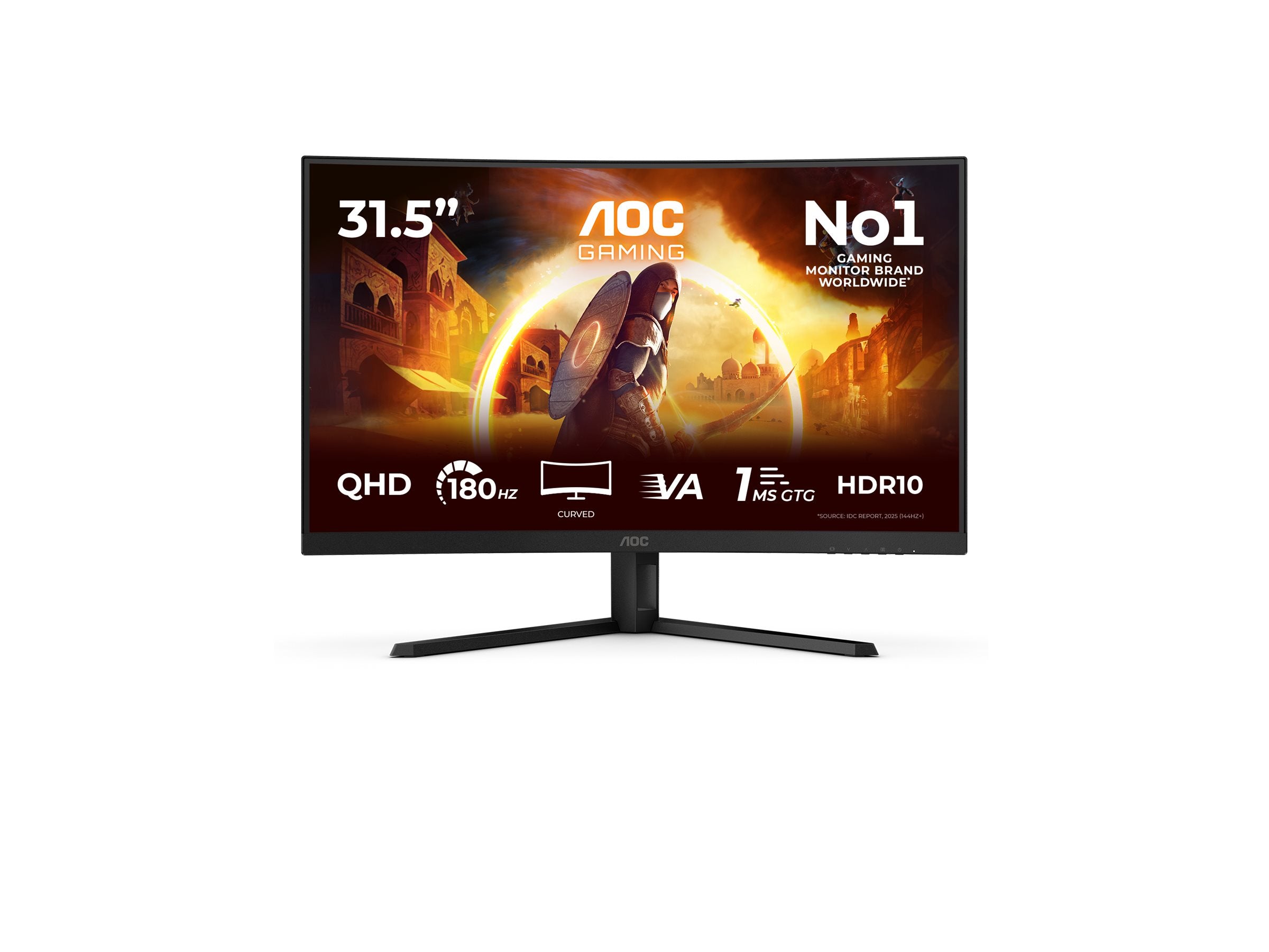 AOC CQ32G4VE 31.5p Curved 2560x1440 0.5ms HDMI DP Black/Grey