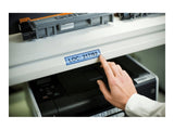 BROTHER P-TOUCH TZE-551 noir sur bleu 24mm