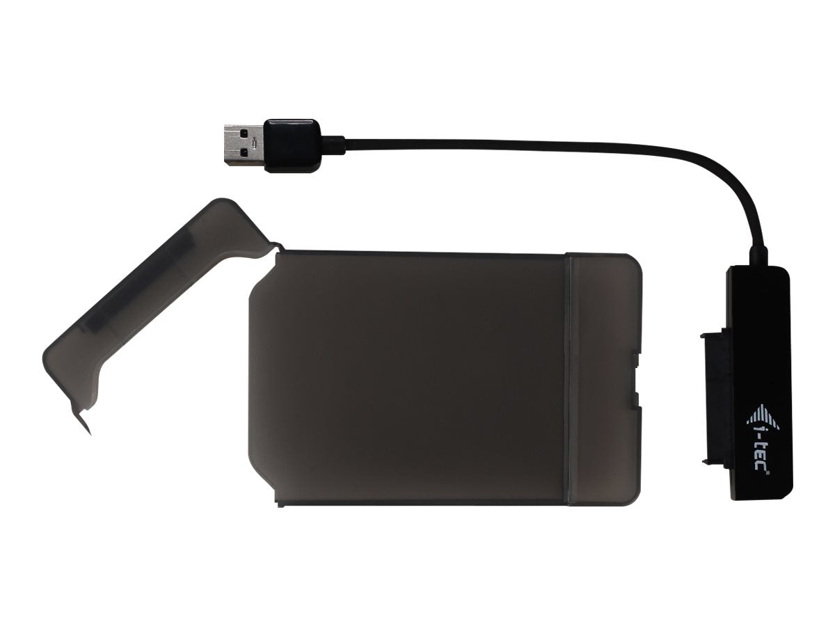 I-TEC USB 3.0 Advance MySafe Easy Enclosure 6.4cm 2.5p External Enclosure for SATA HDD itegrated cable black