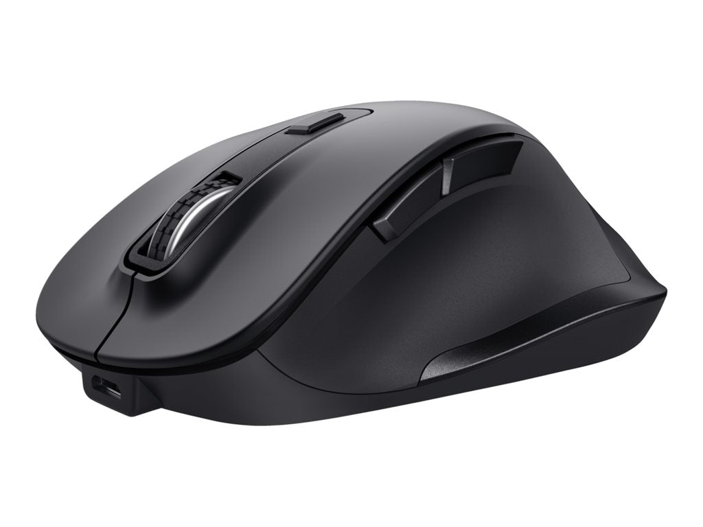 TRUST Souris sans fil FYDA rechargeable - Noire