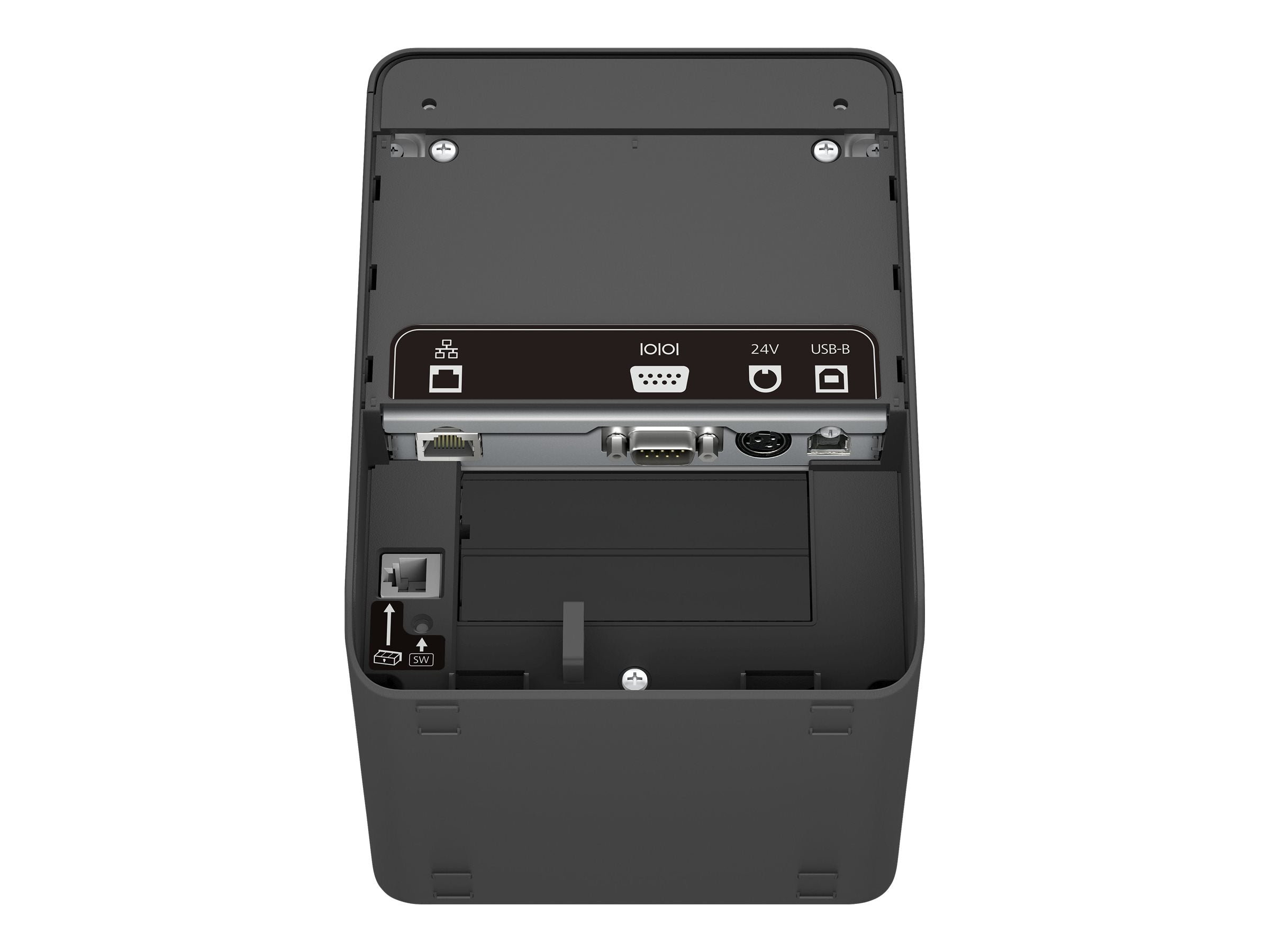 EPSON TM-L100 101 USB + Ethernet + Serial Black PS EU Liner-Free