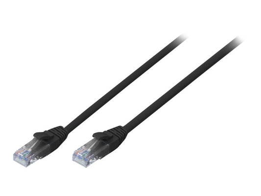 LINDY Cat.6 UTP Cable Black 10m