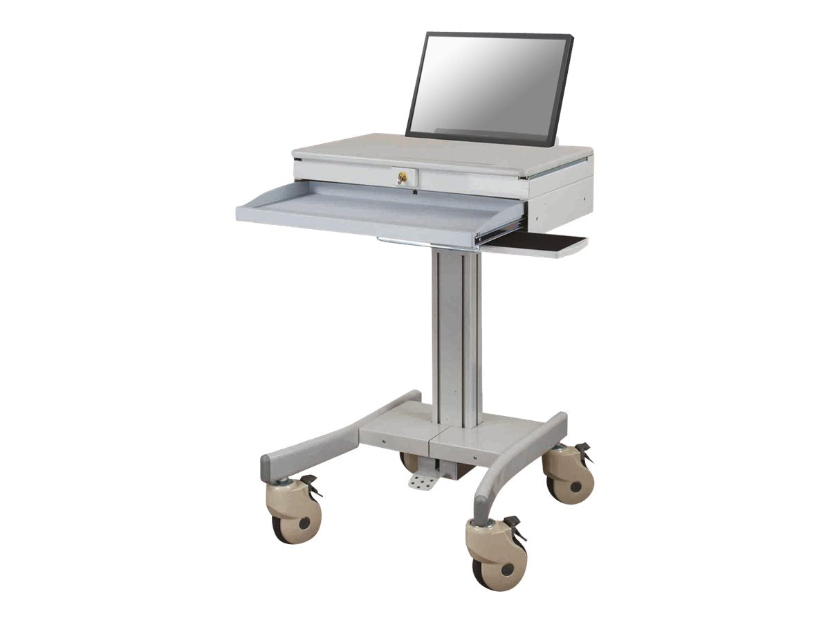 NEOMOUNTS MED-M100 Station de travail mobile médicale -17p - ressort à gaz - verrouillable