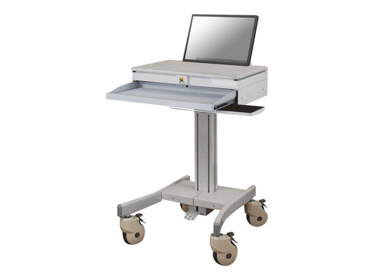 NEOMOUNTS MED-M100 Station de travail mobile médicale -17p - ressort à gaz - verrouillable