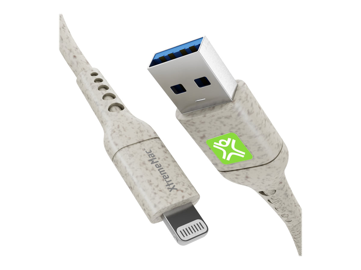 XTREMEMAC Câble biodégradable Lightning MFI Type USB A - 2m
