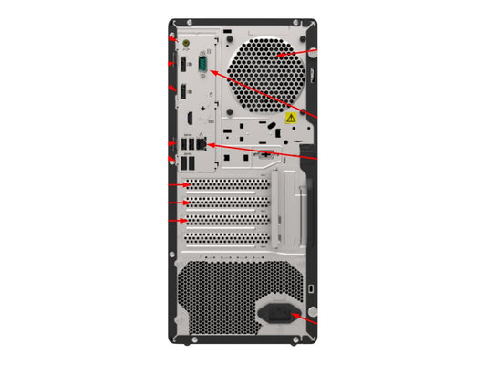 LENOVO ISG ST50 V2 Xeon E-2324G 4C 3.1GHz 8Mo Cache 65W SW RAID 2x1To SATA 1x16Go 500W No DVD 3 year