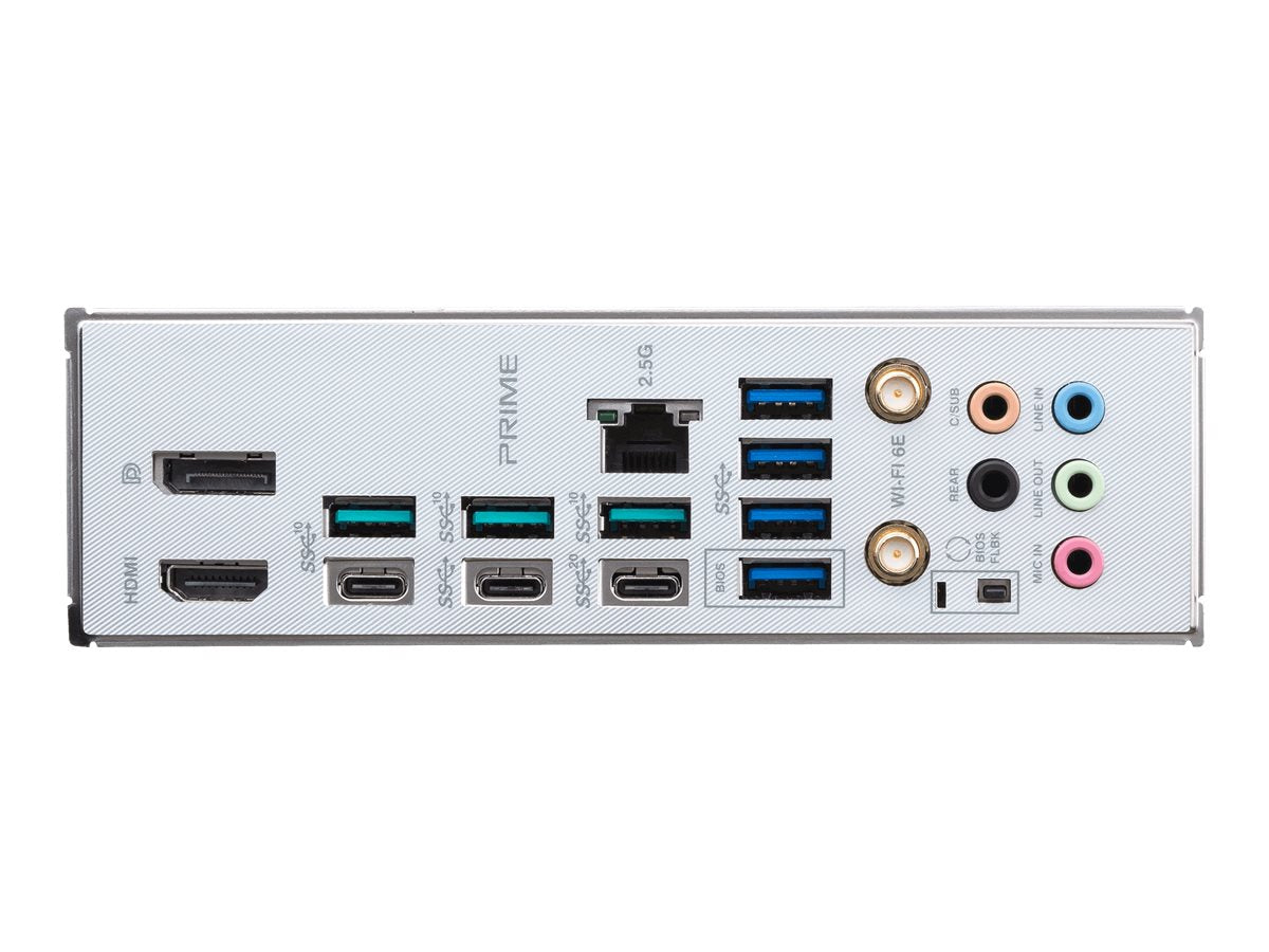 ASUS PRIME X670E-PRO WIFI AM5 Socket 4DDR5 PCIe 5.0 x16 HDMI 2.1 DP 1.4 4xSATA 6Gb/s ATX
